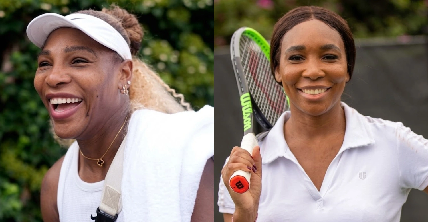 Serena Williams vs Venus Williams smile